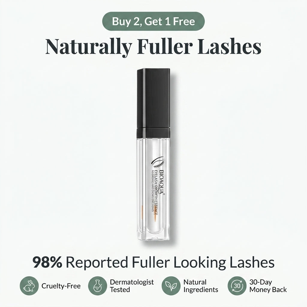 Eyelash Growth Serum - Thick Natural Lashes Without Extensions