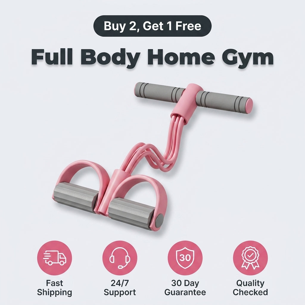 Pedal Resistance Band — Full-Body Home Workout Without Bulky Gym Equipment