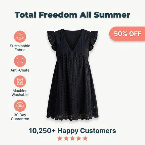 2-in-1 Summer Dress — Built-In Shorts For Breezy Confidence All Day