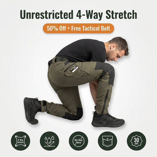 Heavy Duty Work Pants — Built Tough For Work, Movement & Everyday Wear