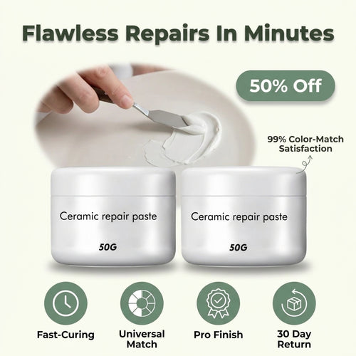 Ceramic Repair Paste - Fix Cracks Without Replacing Surfaces