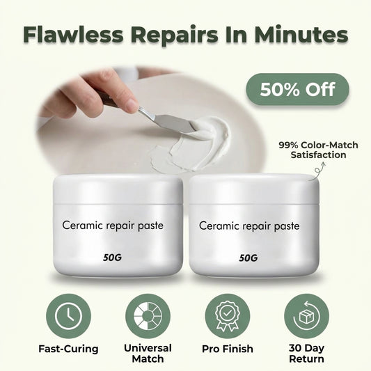 Ceramic Repair Paste - Fix Cracks Without Replacing Surfaces
