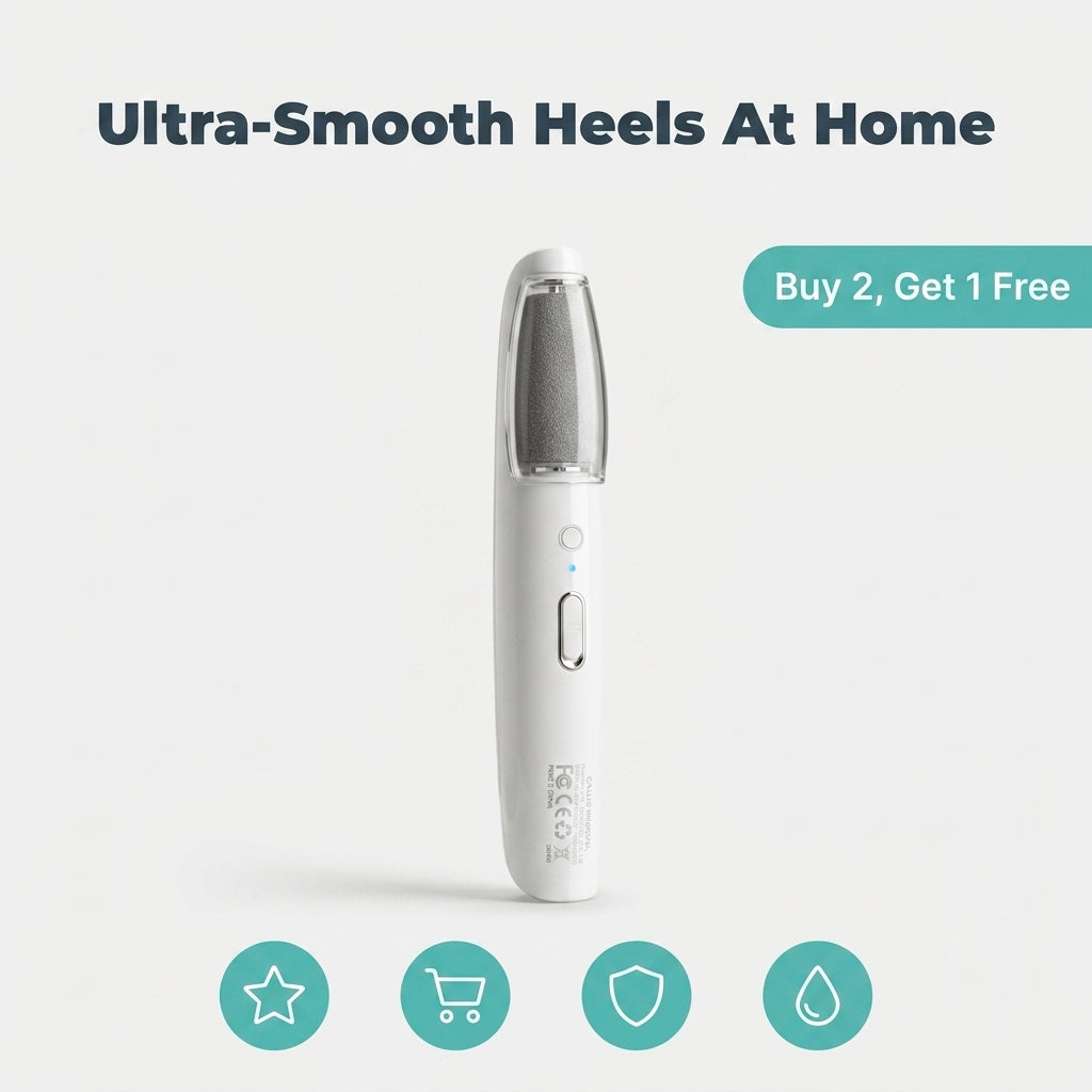 Electric Callus Remover — Silky Soft Heels Without Salon Visits