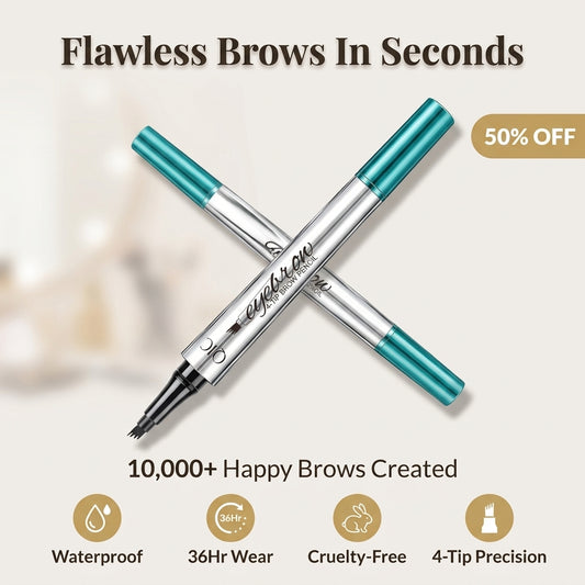 Microblading Augenbrauenstift — Vollere Brauen ohne Salon-Microblading  