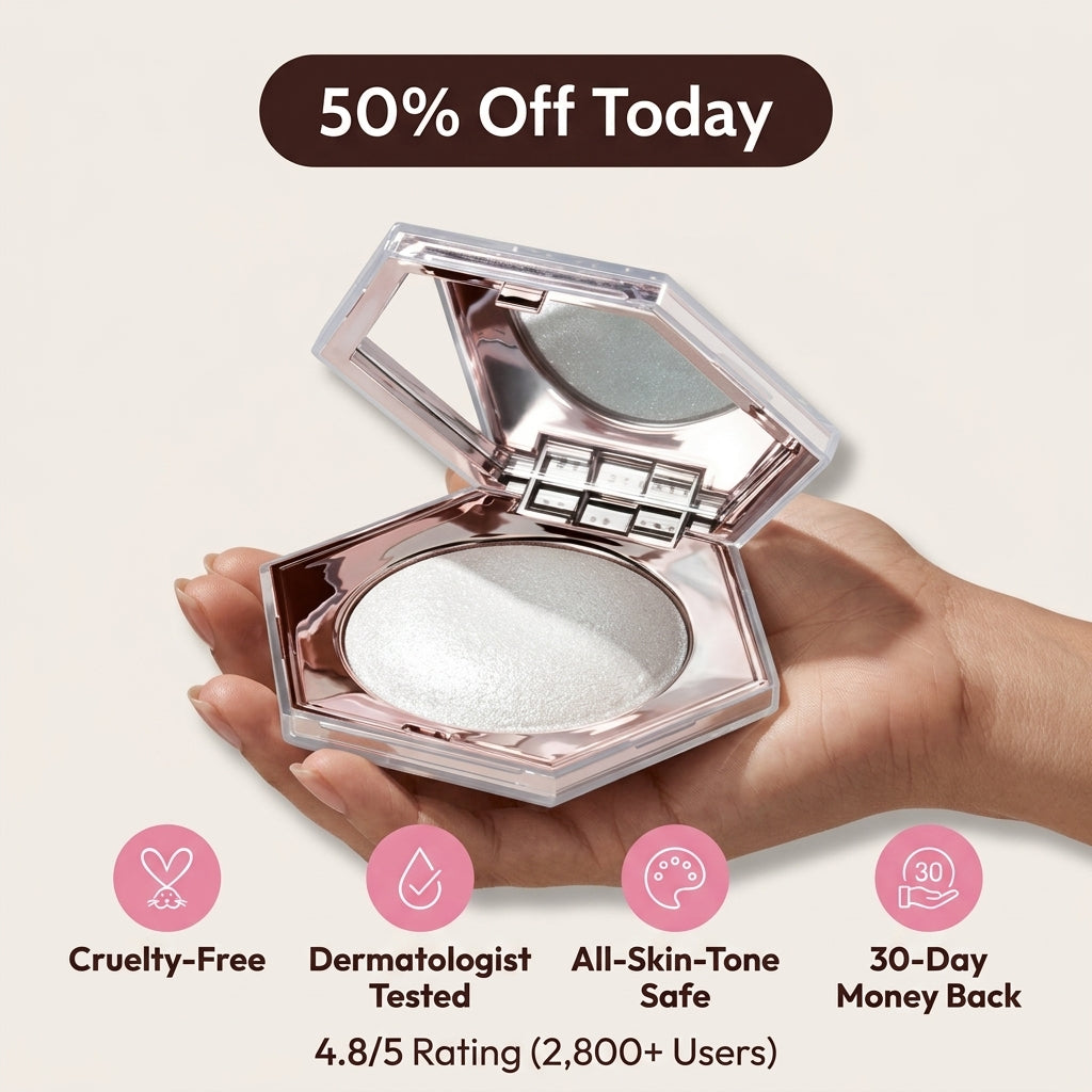 Diamond Veil Highlighter — Diamond Glow Without Chunky Glitter