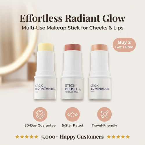 Multibrug Makeup Stick — Glød, fugt og farve uden tung makeup