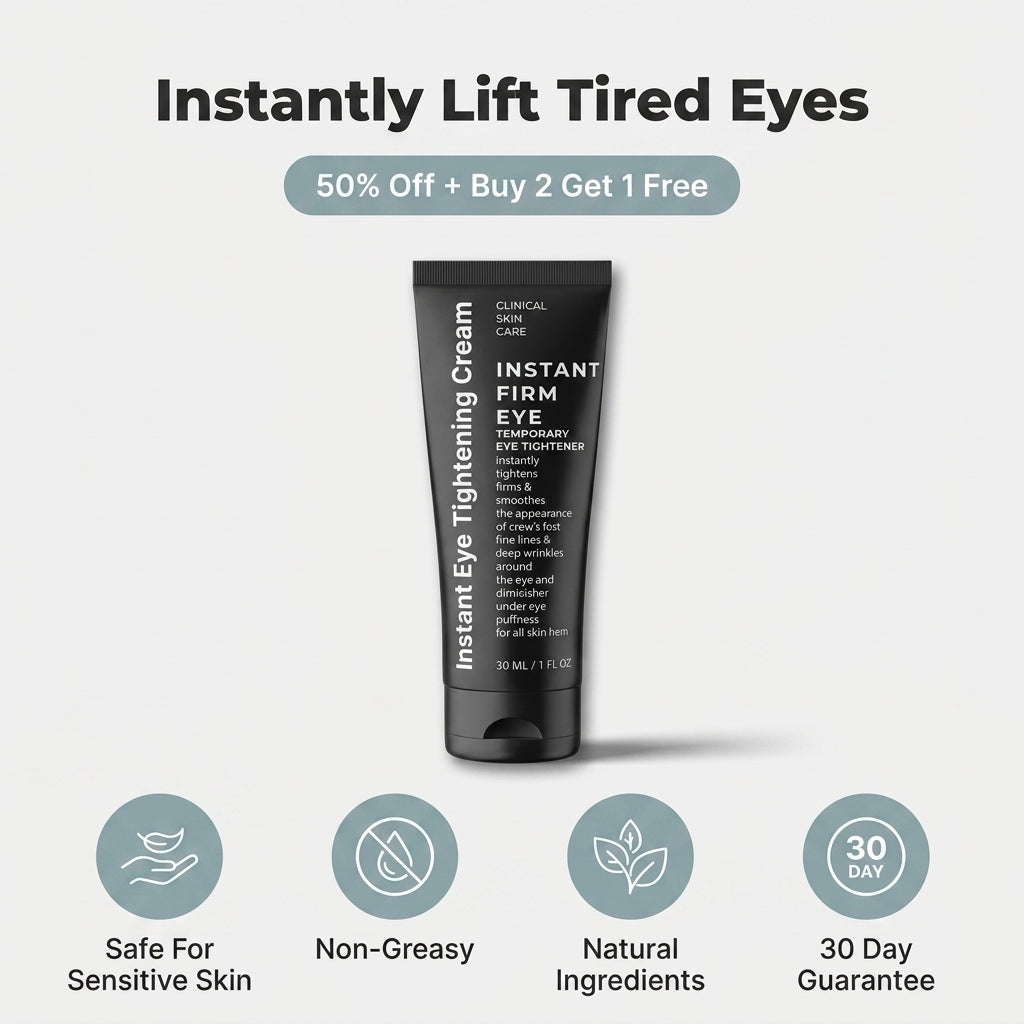 Instant Eye Cream — Visibly Smooths Dark Circles, Puffiness & Fine Lines