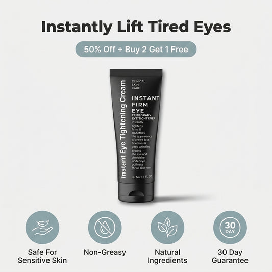 Instant Eye Cream — Visibly Smooths Dark Circles, Puffiness & Fine Lines