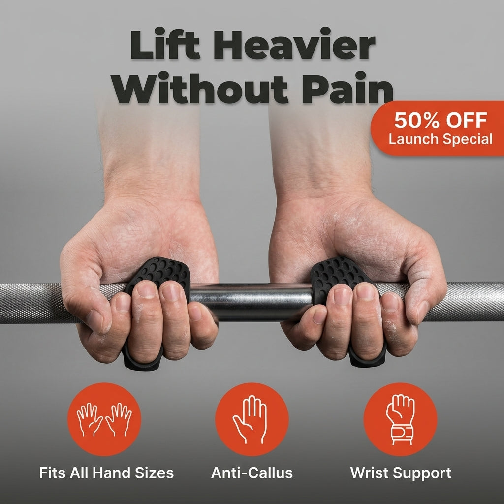 Weight Lifting Grips — Train Harder Without Torn Palms Or Painful Calluses