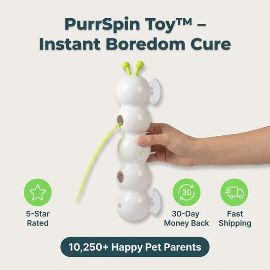 PurrSpin Toy™ – Turn Boredom Into Pure Hunting Fun