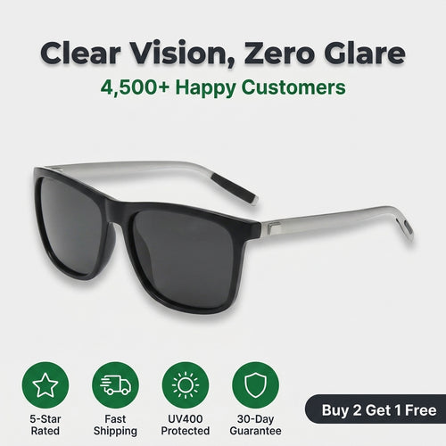 Polarized Photochromic Sunglasses — Clearer Vision Without Harsh Sun Glare