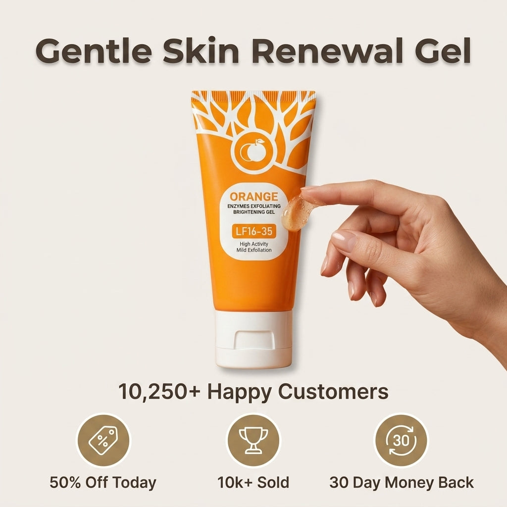 Citrus Enzyme Exfoliating Gel — Smoother, Brighter-Looking Skin Without Harsh Scrubs