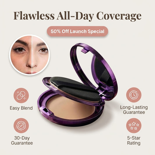 40 Shade Soft Matte Concealer - Even Skin Tone Without Midday Creasing