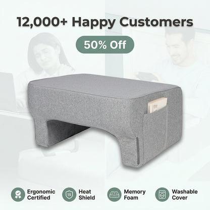 Memory Foam Lap Desk — Comfortable Work, Reading & Relaxing Without A Hard Desk