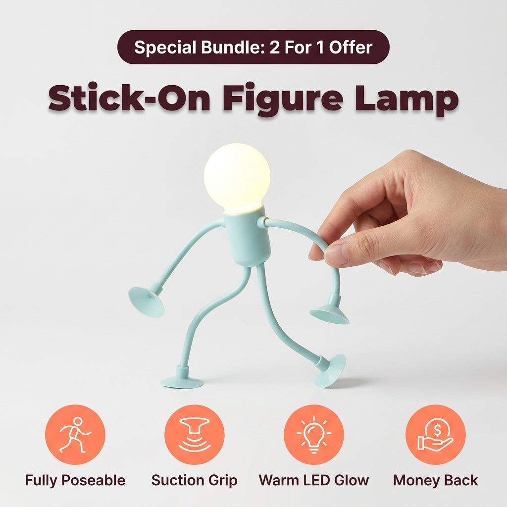 Playful Sportsman Lamp — Add Character, Warmth & Personality To Any Room