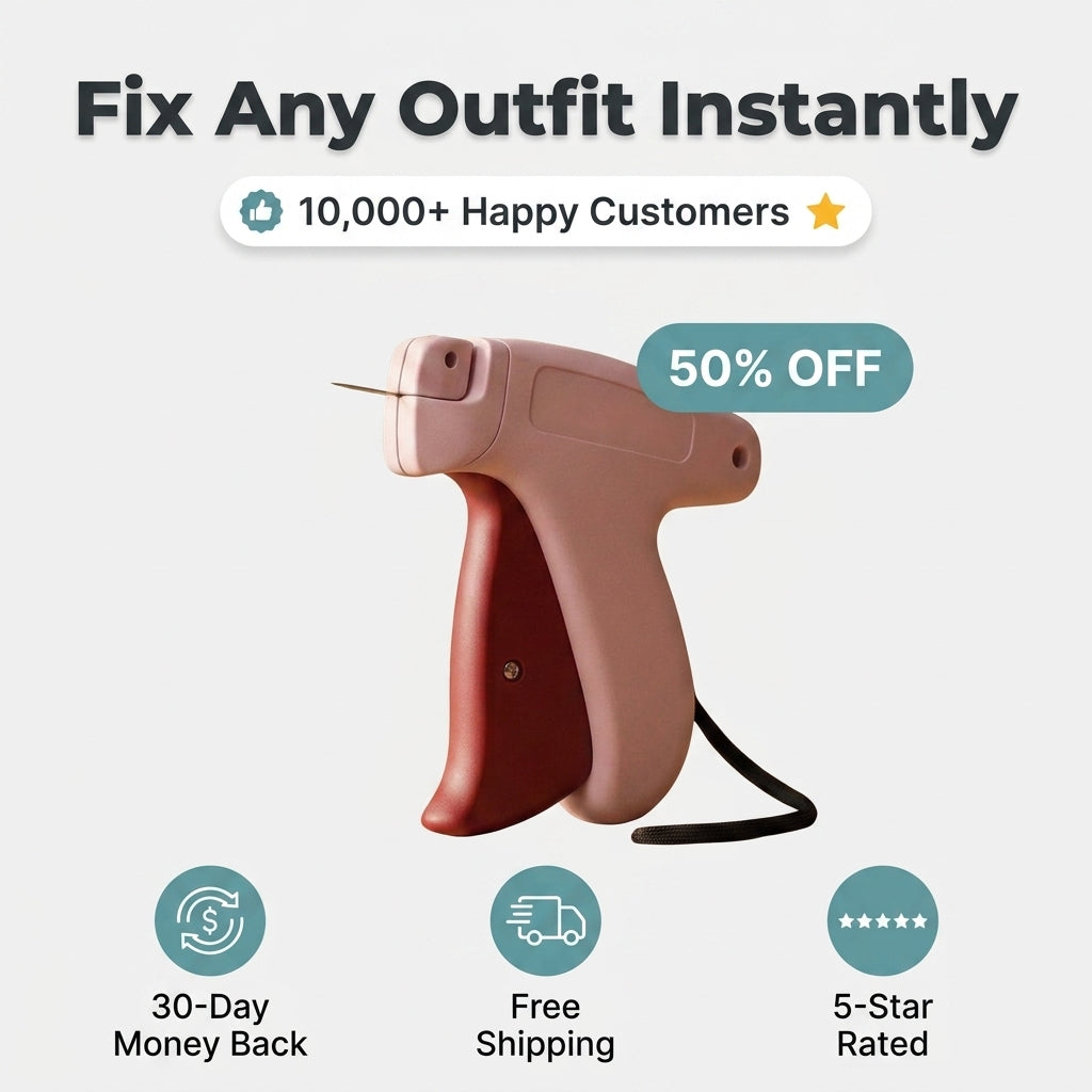 Fabric Fastening Tool — Quick Clothing Fixes Without Sewing