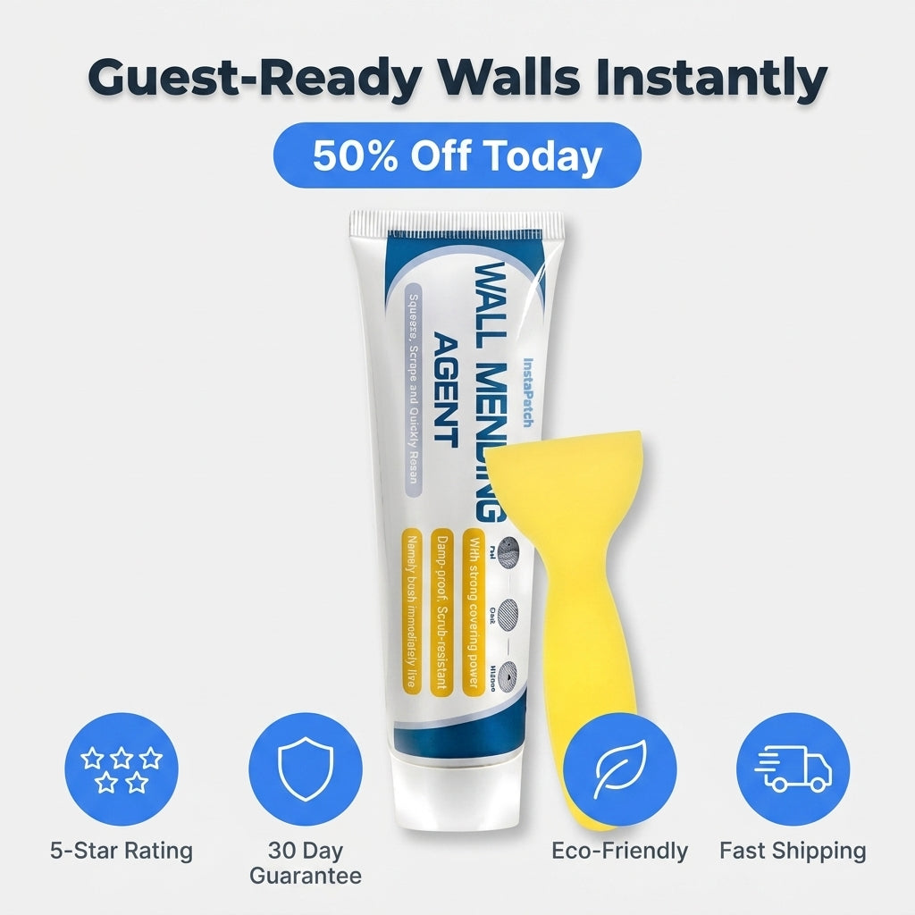Wall Repair Cream Kit — Smooth Wall Damage Without Hiring A Contractor