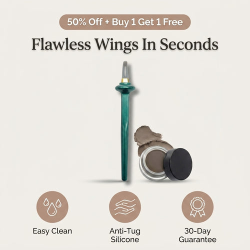 Precision Silicone Eyeliner Tool Set — Clean Wings Without The Struggle