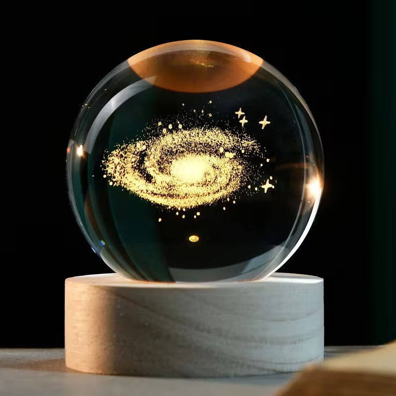 3D Crystal Solar Sphere — Bring A Mini Universe Into Your Home