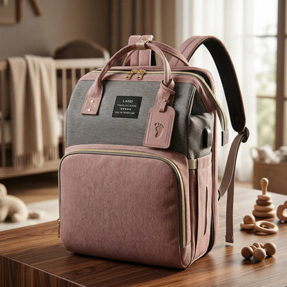 Diaper Bag - Organized and a Safe Place for Baby Anywhere