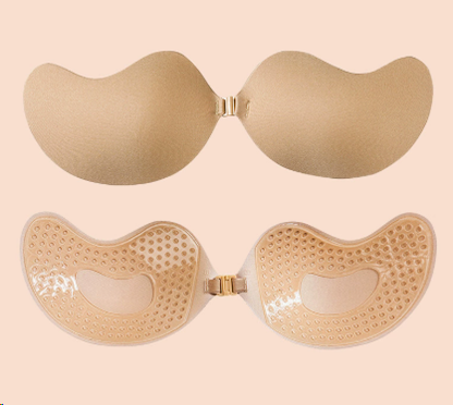 Push-Up Adhesive Bra Pads - Instant Lift Without Straps or Wires