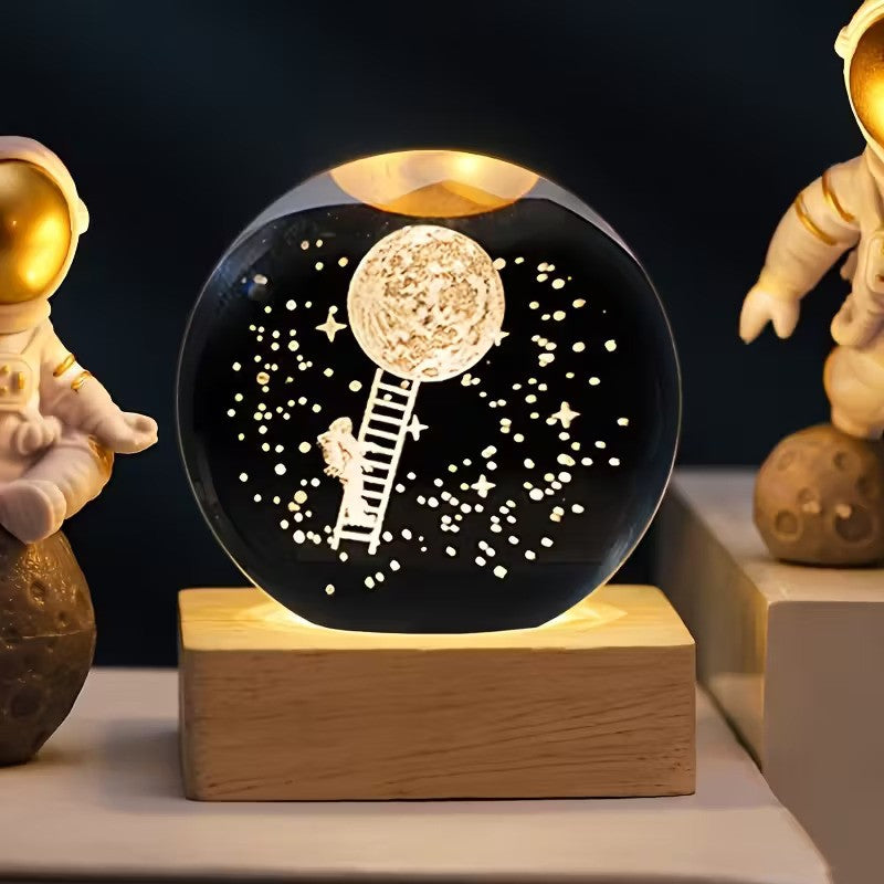 3D Crystal Solar Sphere — Bring A Mini Universe Into Your Home