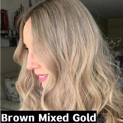 Clip-In Hair Topper — Fuller-Looking Hair And Natural Crown Coverage In Seconds