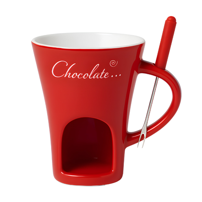 Ceramic Chocolate Fondue Mug — Warm Dessert Moments Without A Big Fondue Set