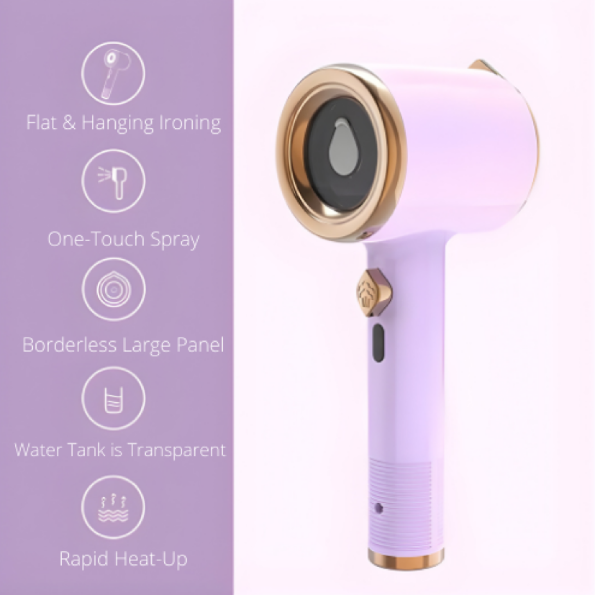 Mini Travel Iron — Wrinkle-Free Clothes Without Bulky Ironing