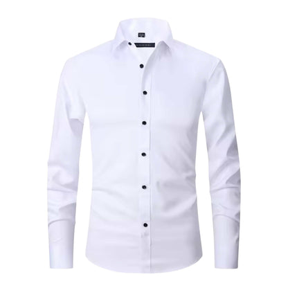 Men’s Slim Long-Sleeve Shirt — Clean Style Without Feeling Overdressed
