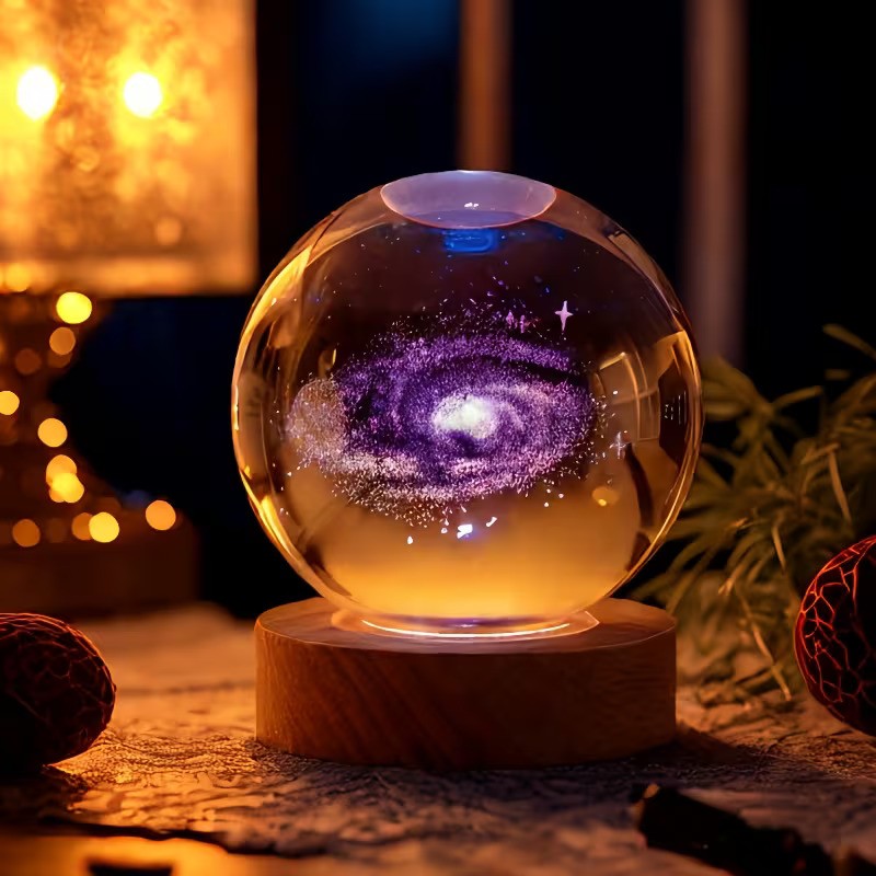3D Crystal Solar Sphere — Bring A Mini Universe Into Your Home