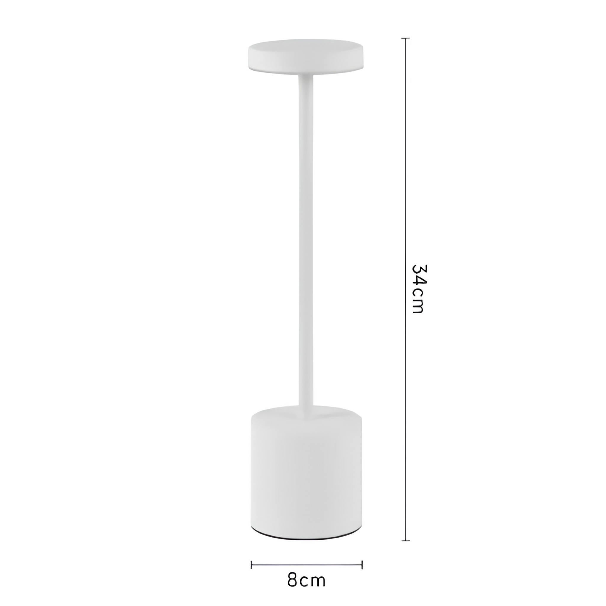 Rechargeable Touch Lamp — Warm Ambient Light Without Harsh Room Lighting