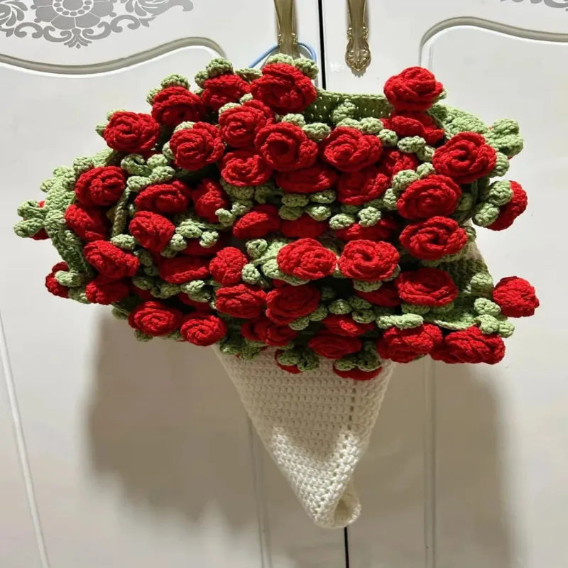 Crochet Rose - Lasting Flowers Without Wilting
