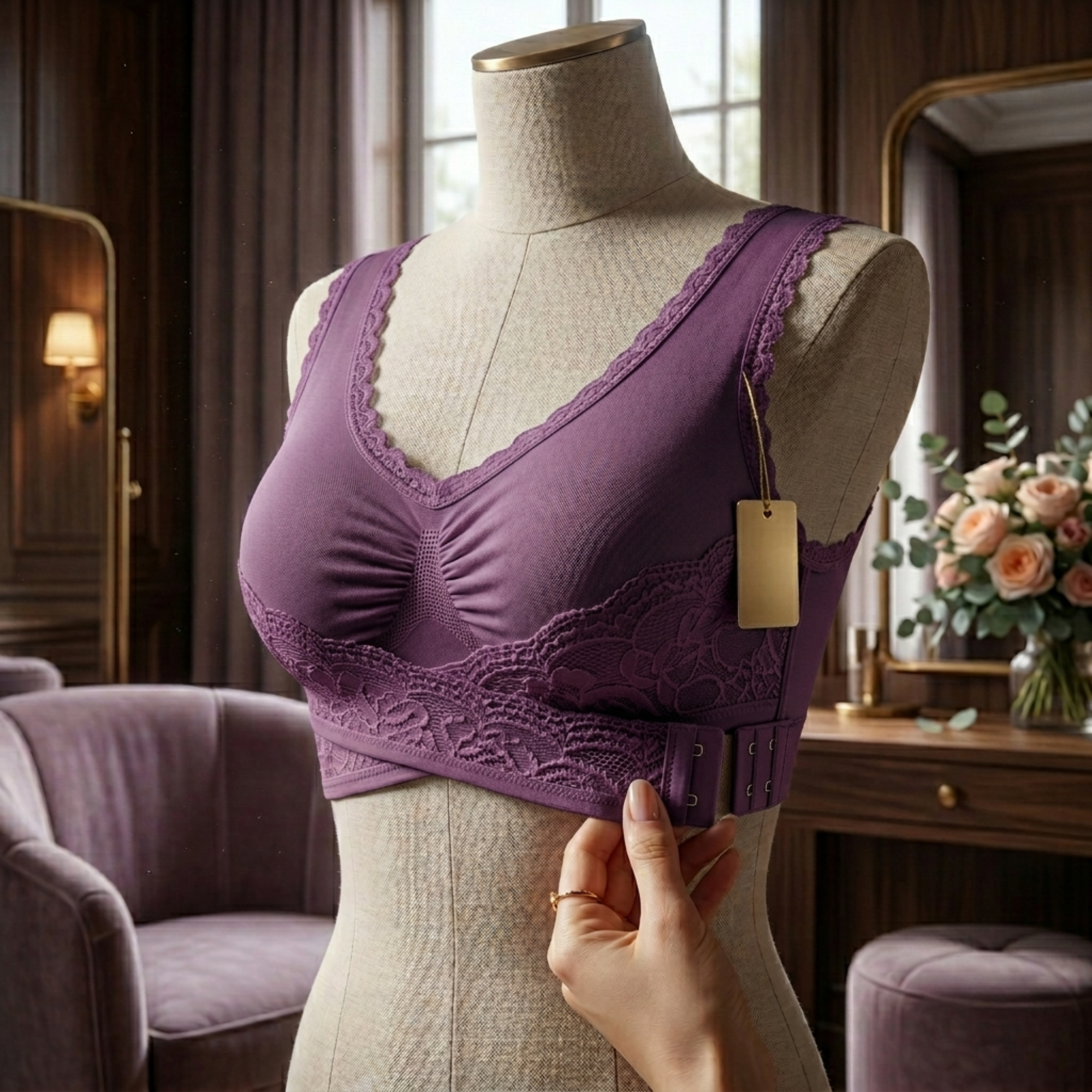 Wire-Free Comfort Bra - All day lift without shoulder pressure