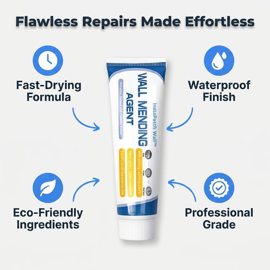 Wall Repair Cream Kit — Smooth Wall Damage Without Hiring A Contractor