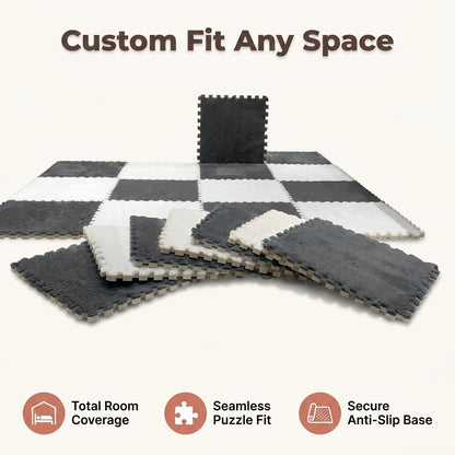 Ultra-Soft Plush Rug Tiles — Cozy Comfort Without Replacing Your Whole Floor
