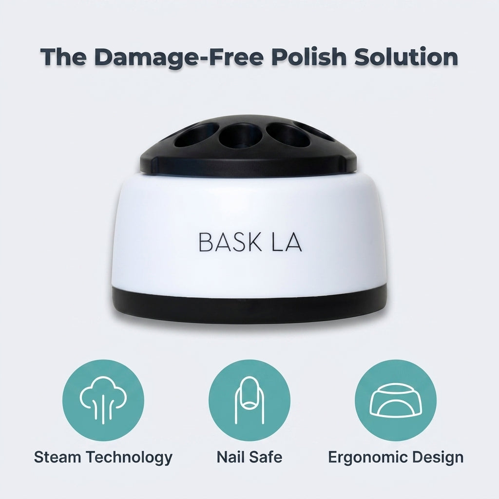 Steam Gel Polish Remover — Remove Gel Nails Without Endless Soaking Or Scraping