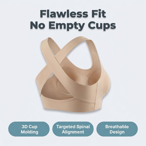 Posture Support Seamless Bra — Comfortable Support Without Feeling Restricted