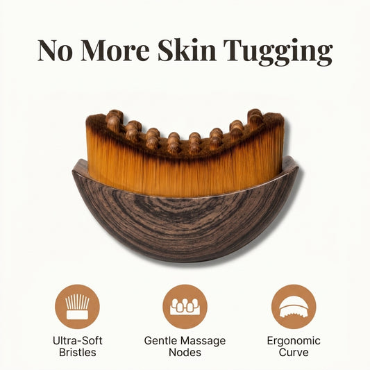 Face & Neck Contour Brush — Reduce The Look Of Morning Puffiness
