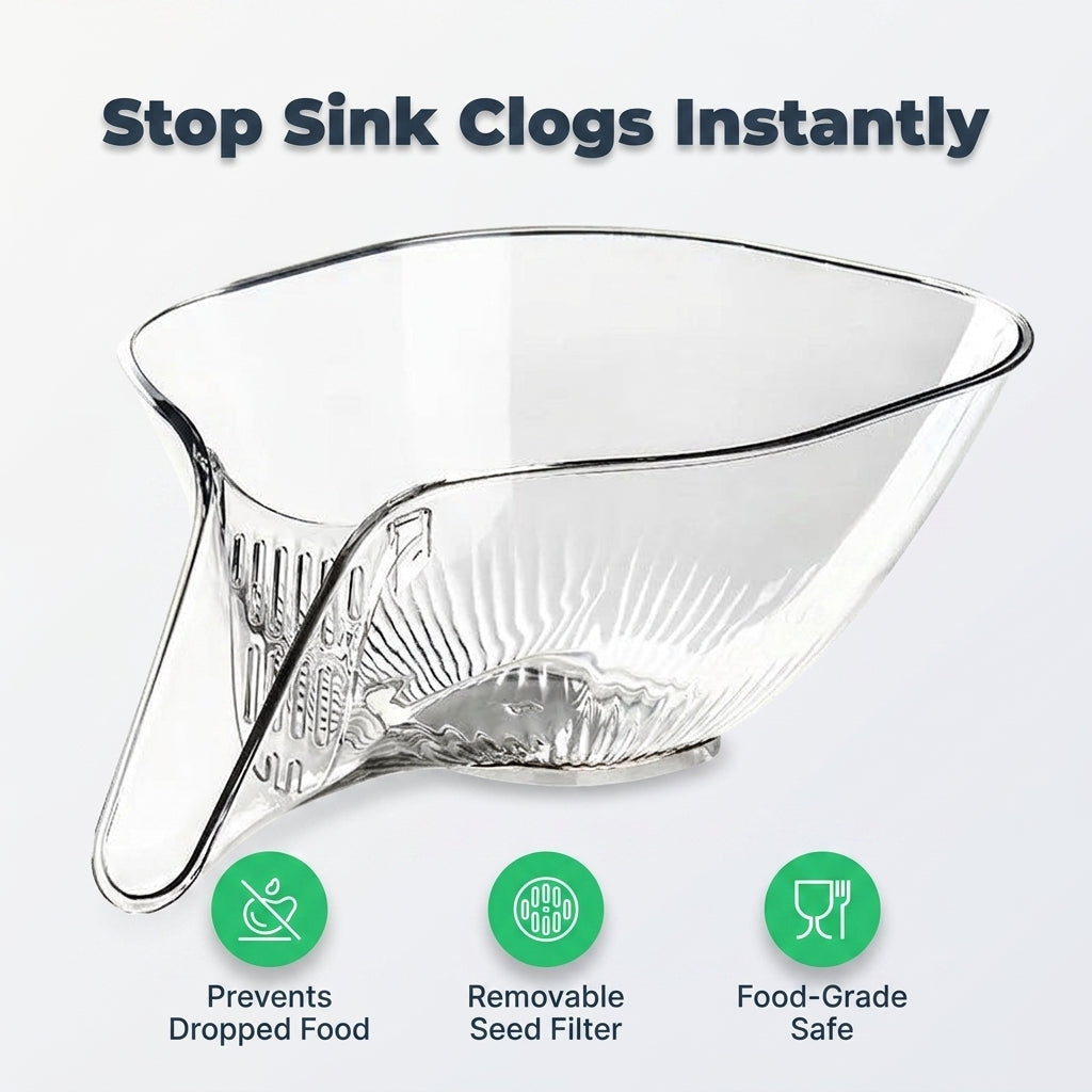 Multifunctional Drain Basket — Wash, Drain & Serve Without Extra Bowls
