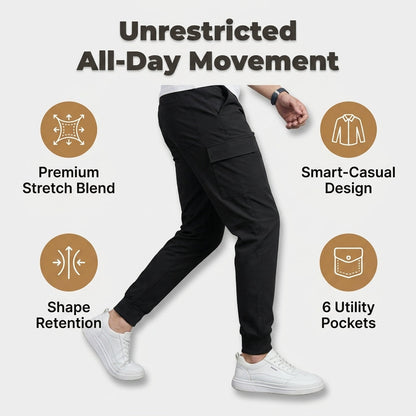 Premium Stretch Cargo Jeans – Comfort Meets Style