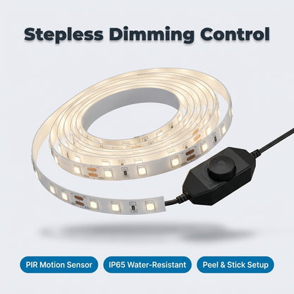Motion Sensor LED Strip — Hands-Free Light Without Wiring Or Switches