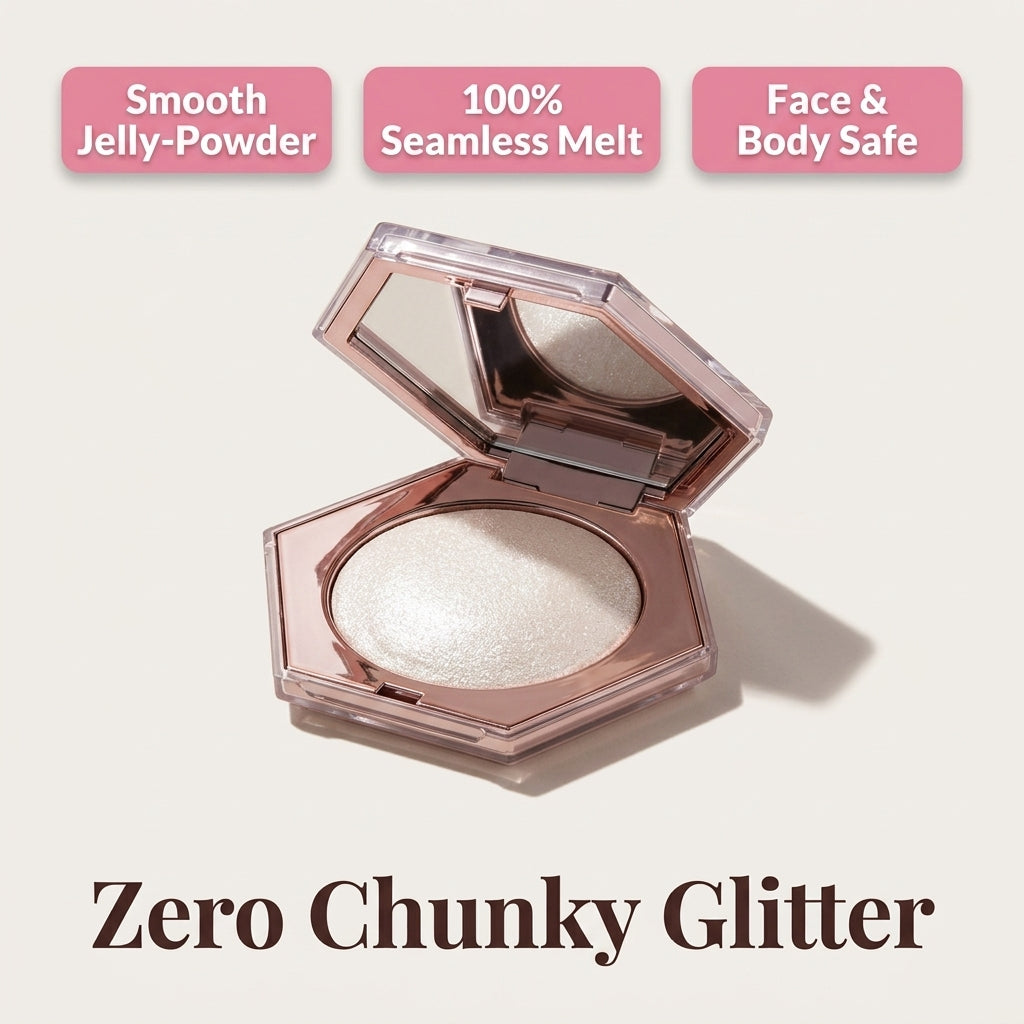 Diamond Veil Highlighter — Diamond Glow Without Chunky Glitter