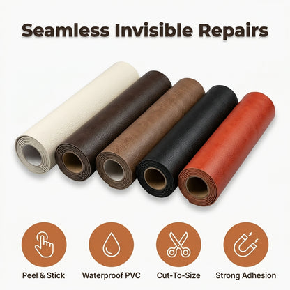 Self-Adhesive Leather Repair Patch — Fix Scratches, Tears & Worn Surfaces Without Replacing Furniture