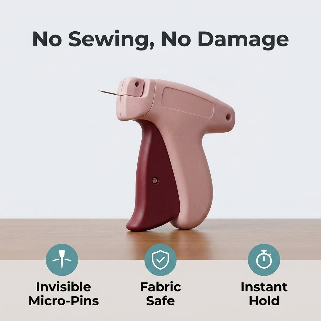 Fabric Fastening Tool — Quick Clothing Fixes Without Sewing