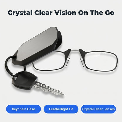Foldable Mini Reading Glasses — Instant Clarity Without Bulky Readers