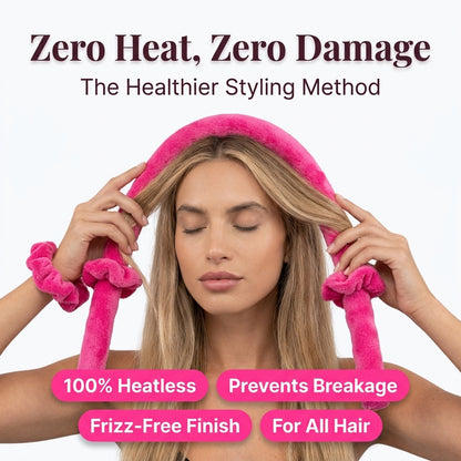 Heatless Curling Band — Wake Up To Soft Curls Without Heat Damage