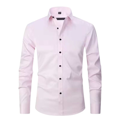 Men’s Slim Long-Sleeve Shirt — Clean Style Without Feeling Overdressed