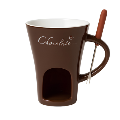 Ceramic Chocolate Fondue Mug — Warm Dessert Moments Without A Big Fondue Set