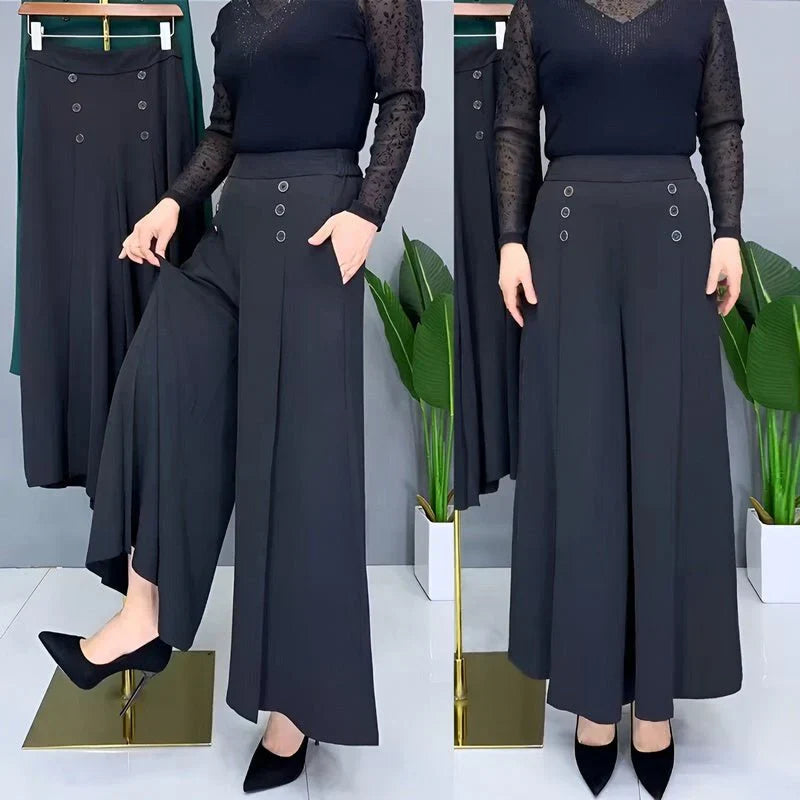 Elegant Wide-Leg Pants - Instantly flatters your figure